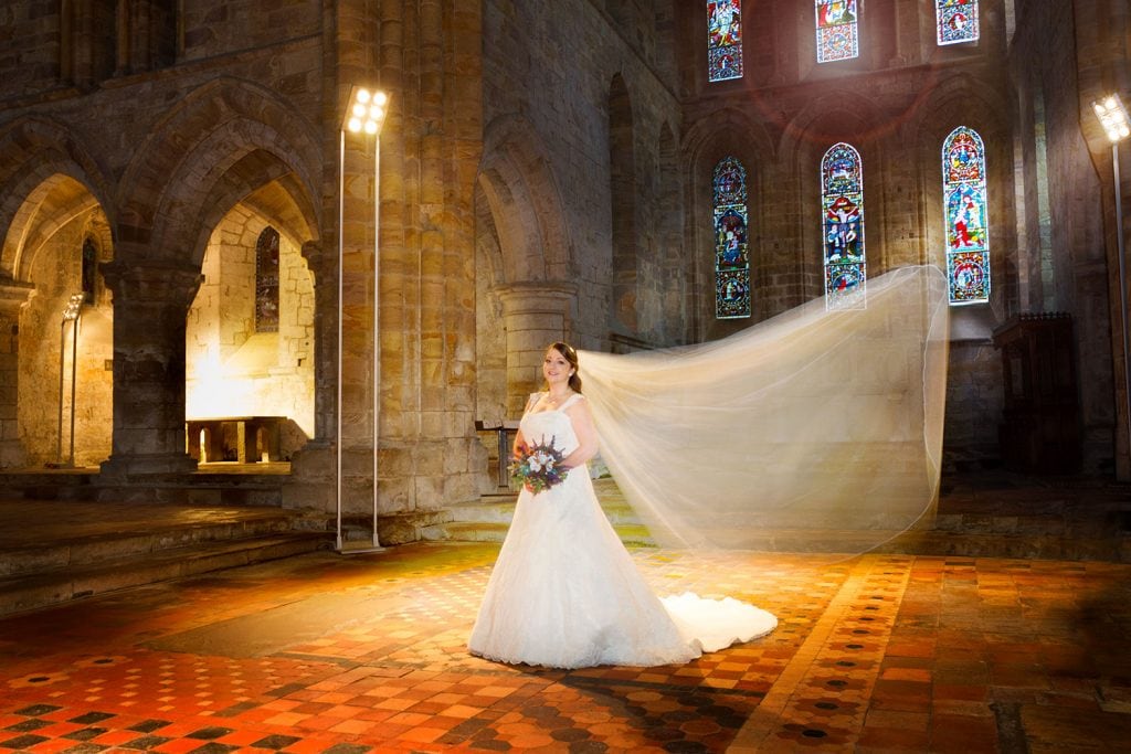 Brides Vale lift in Priory Church