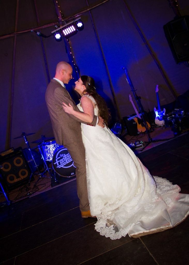First dance in tepee