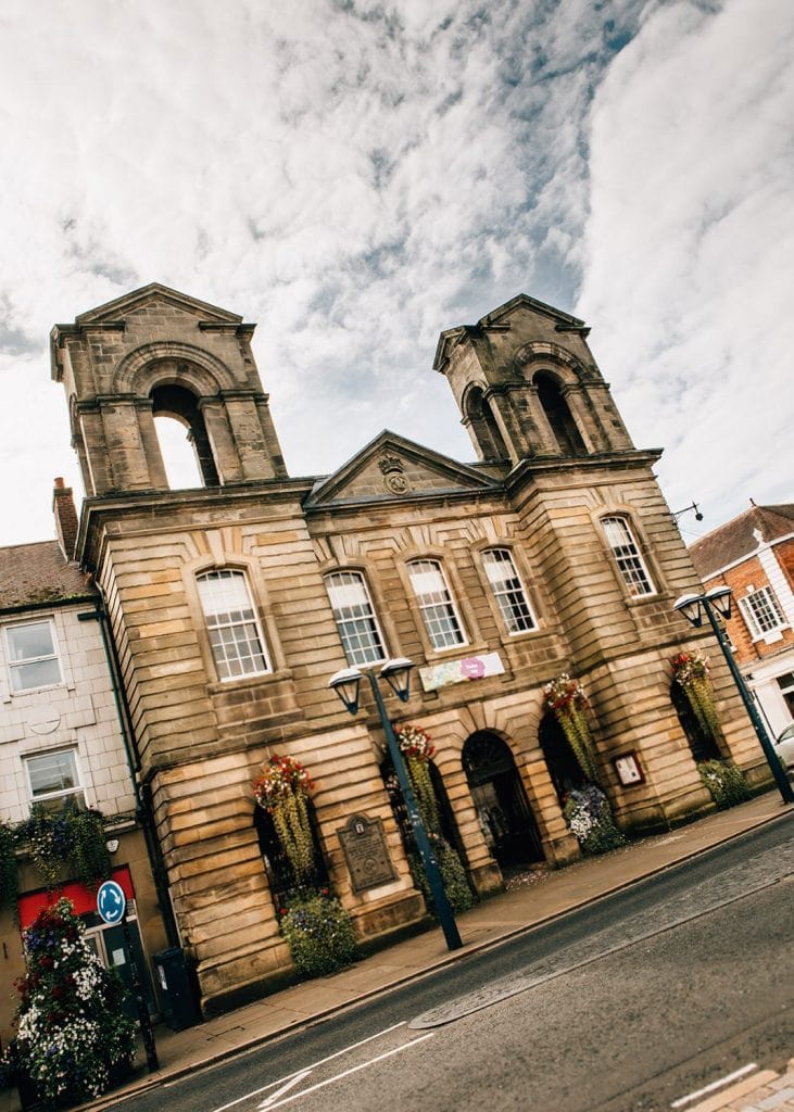 Morpeth Town Hall in Northumberland, Wedding venue