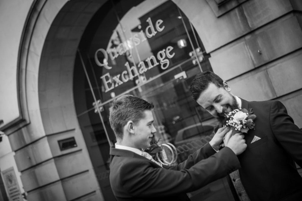 Quayside Exchange Sunderland Wedding Photography