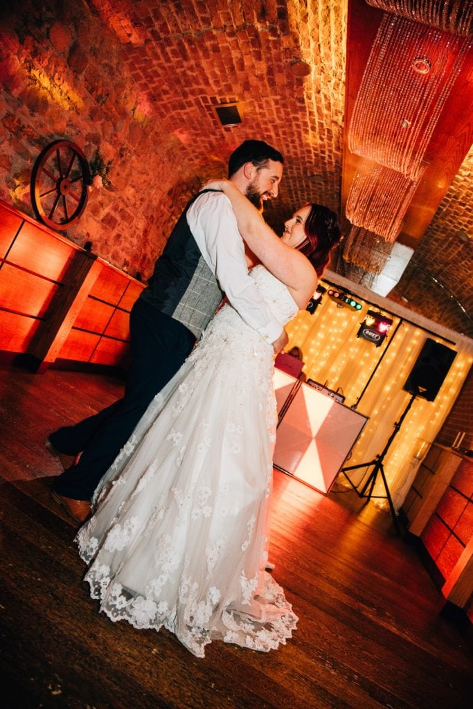 First Dance at Quayside Exchange Sunderland Wedding Photography