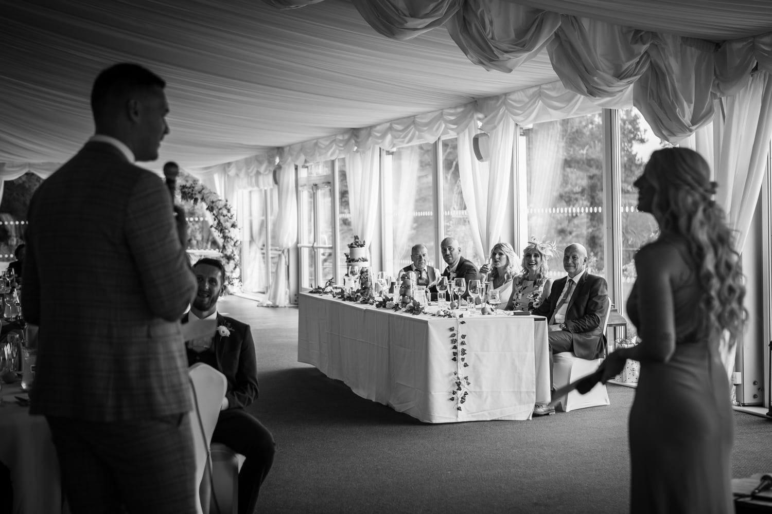 Wedding Speeches at The Black Horse Beamish